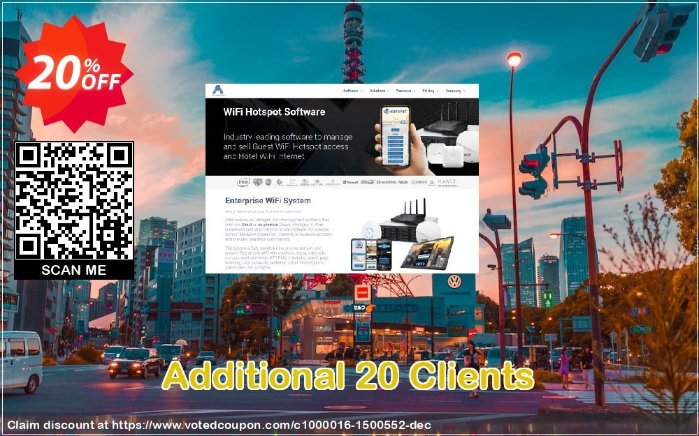 Additional 20 Clients Coupon Code May 2024, 20% OFF - VotedCoupon