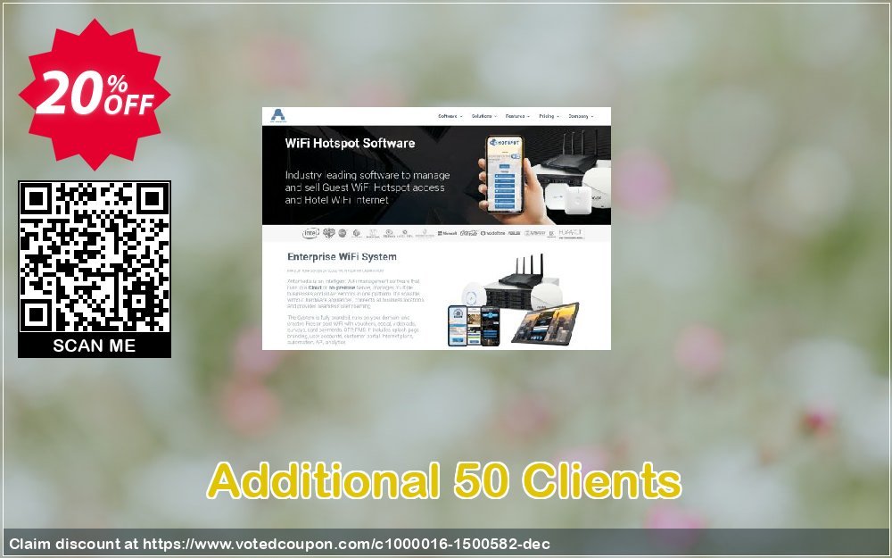 Additional 50 Clients Coupon Code May 2024, 20% OFF - VotedCoupon