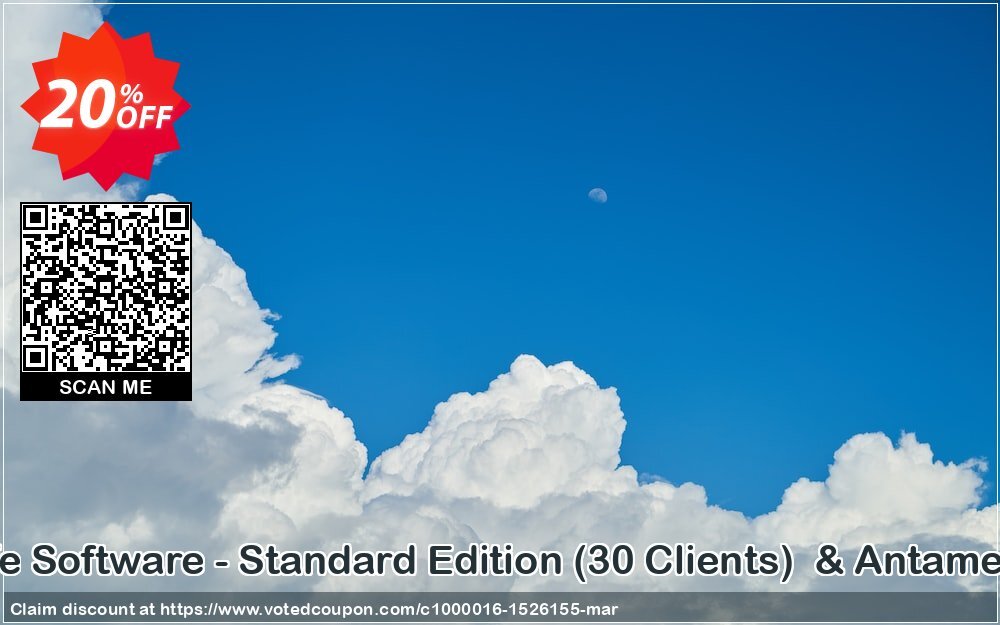 Special Bundle - Internet Cafe Software - Standard Edition, 30 Clients & Antamedia HotSpot - Standard Edition Coupon Code May 2024, 20% OFF - VotedCoupon