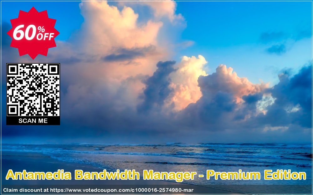 Antamedia Bandwidth Manager - Premium Edition Coupon, discount Black Friday - Cyber Monday. Promotion: big promo code of Bandwidth Manager - Premium Edition 2024