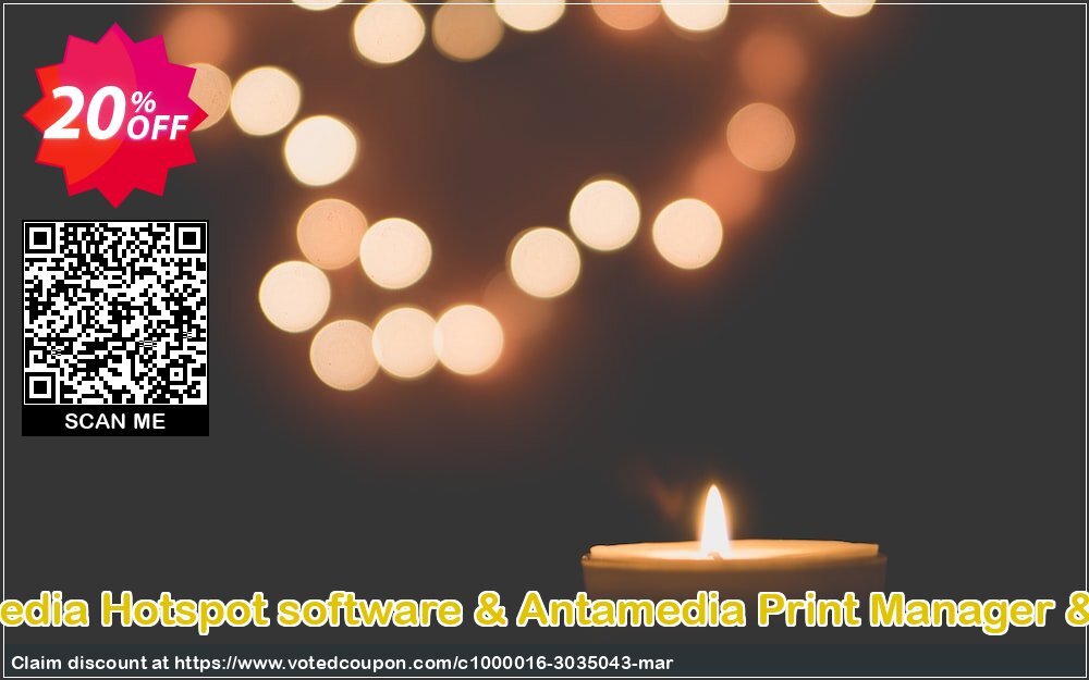 Special Bundle - Antamedia Hotspot software & Antamedia Print Manager & Internet Cafe software Coupon Code Apr 2024, 20% OFF - VotedCoupon