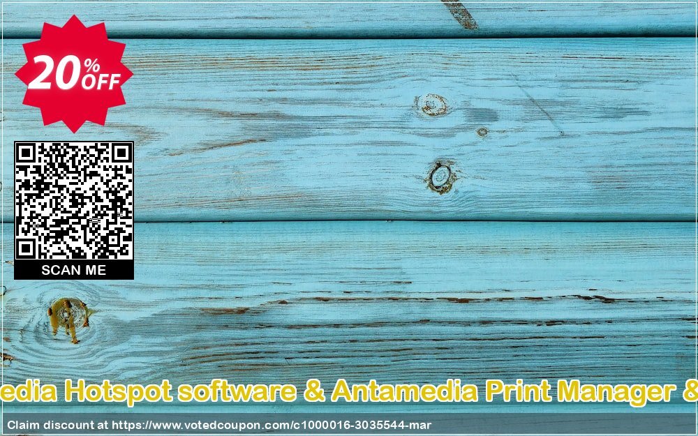 Special Bundle - Antamedia Hotspot software & Antamedia Print Manager & Internet Cafe software Coupon, discount COUPON039. Promotion: formidable discount code of Special Bundle - Antamedia Hotspot software & Antamedia Print Manager & Internet Cafe software 2024