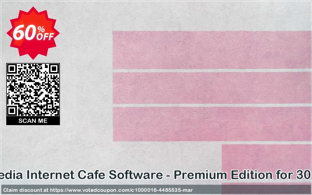 Antamedia Internet Cafe Software - Premium Edition for 30 clients Coupon, discount Black Friday - Cyber Monday. Promotion: dreaded sales code of Internet Cafe Software - Premium Edition for 30 clients 2024