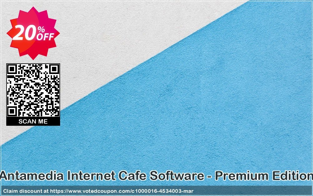 Antamedia Internet Cafe Software - Premium Edition Coupon, discount Special Discount. Promotion: super sales code of Internet Cafe Software - Premium Edition 2024