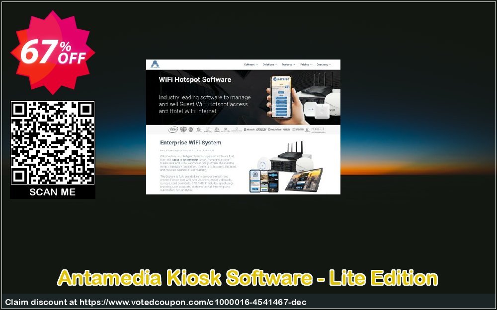 Antamedia Kiosk Software - Lite Edition Coupon, discount Special Kiosk Offer. Promotion: stirring offer code of Antamedia Kiosk Software - Lite Edition 2024
