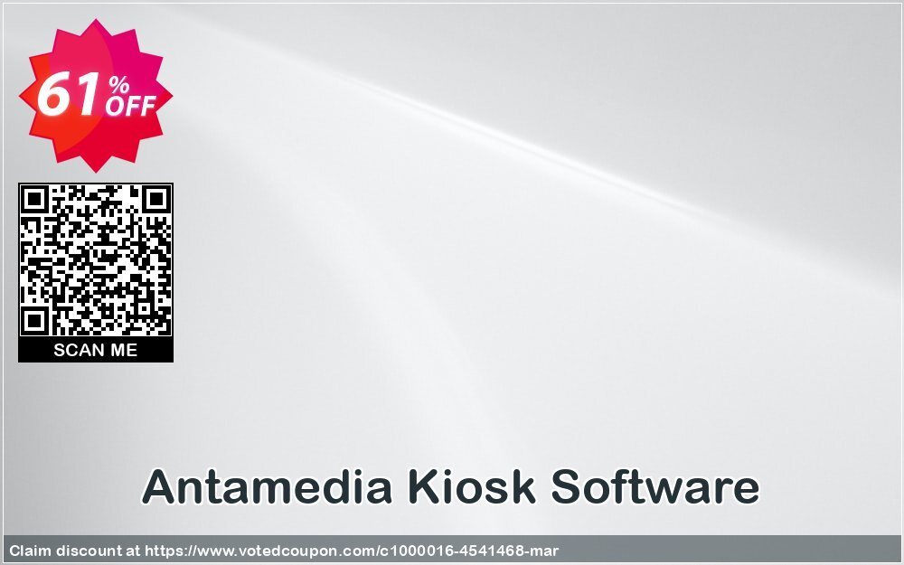 Antamedia Kiosk Software Coupon Code May 2024, 61% OFF - VotedCoupon