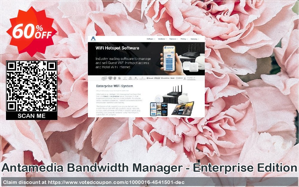 Antamedia Bandwidth Manager - Enterprise Edition Coupon, discount Black Friday - Cyber Monday. Promotion: super deals code of Bandwidth Manager - Enterprise Edition 2024