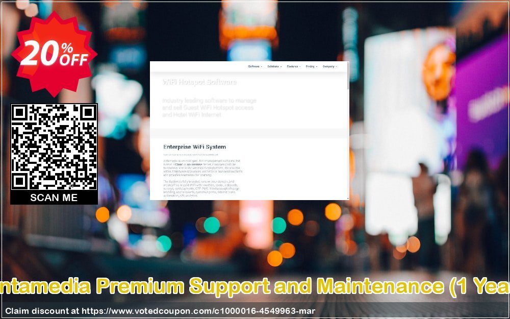 Antamedia Premium Support and Maintenance, Yearly  Coupon, discount Special Discount. Promotion: awful sales code of Premium Support and Maintenance (1 Year) 2024