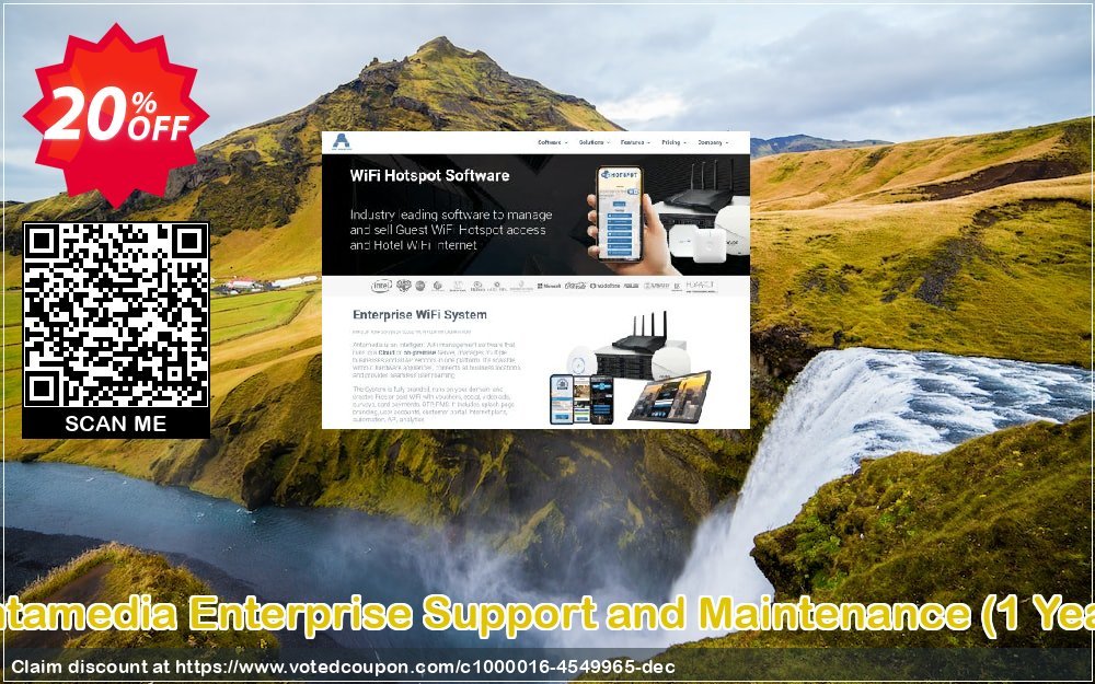 Antamedia Enterprise Support and Maintenance, Yearly  Coupon, discount Special Discount. Promotion: super offer code of Enterprise Support and Maintenance (1 Year) 2024