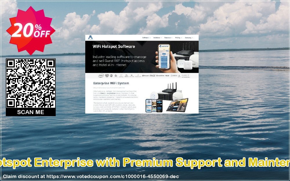 Antamedia Hotspot Enterprise with Premium Support and Maintenance, Yearly  Coupon Code Apr 2024, 20% OFF - VotedCoupon