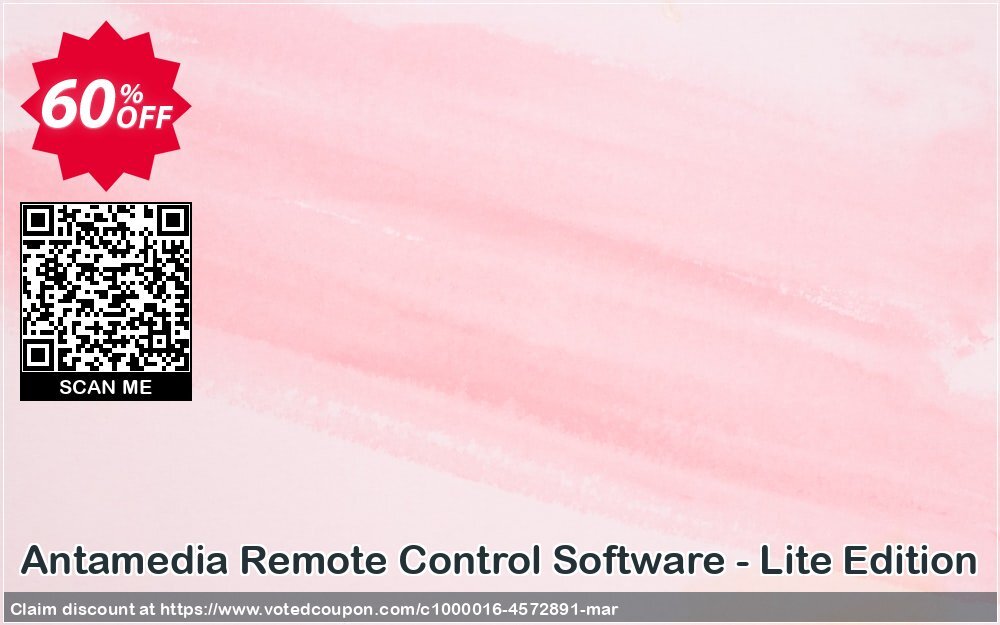 Antamedia Remote Control Software - Lite Edition Coupon Code May 2024, 60% OFF - VotedCoupon