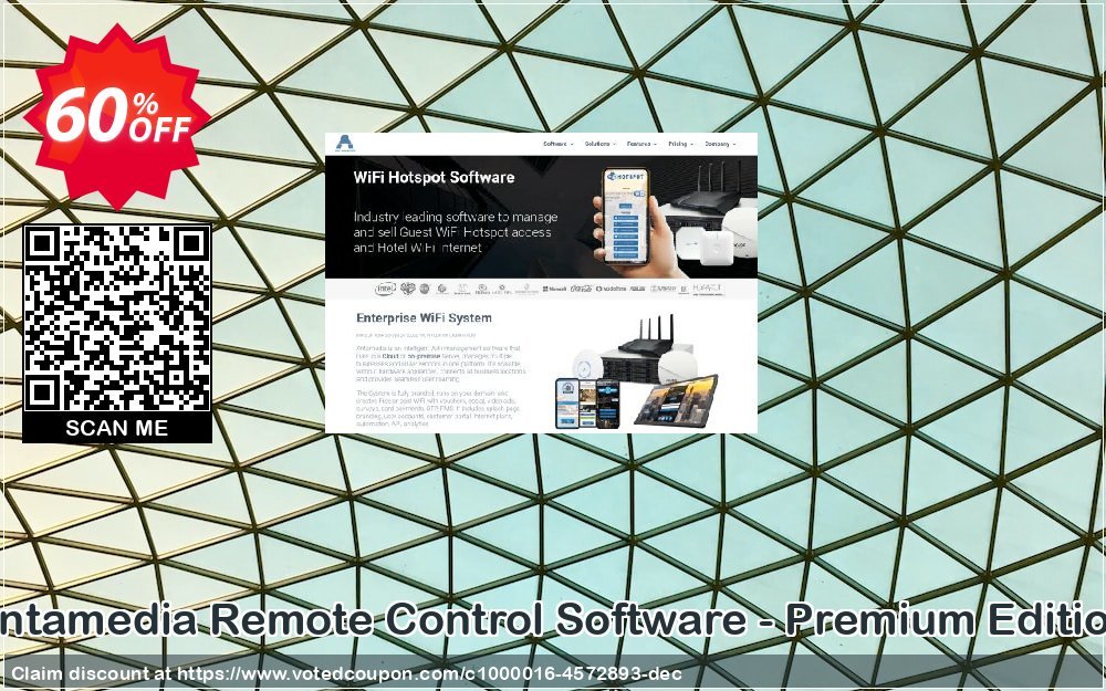 Antamedia Remote Control Software - Premium Edition Coupon, discount Black Friday - Cyber Monday. Promotion: awful discounts code of Remote Control Software - Premium Edition 2023