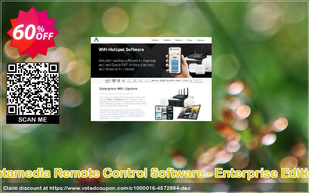 Antamedia Remote Control Software - Enterprise Edition Coupon, discount Black Friday - Cyber Monday. Promotion: awful promotions code of Remote Control Software - Enterprise Edition 2023
