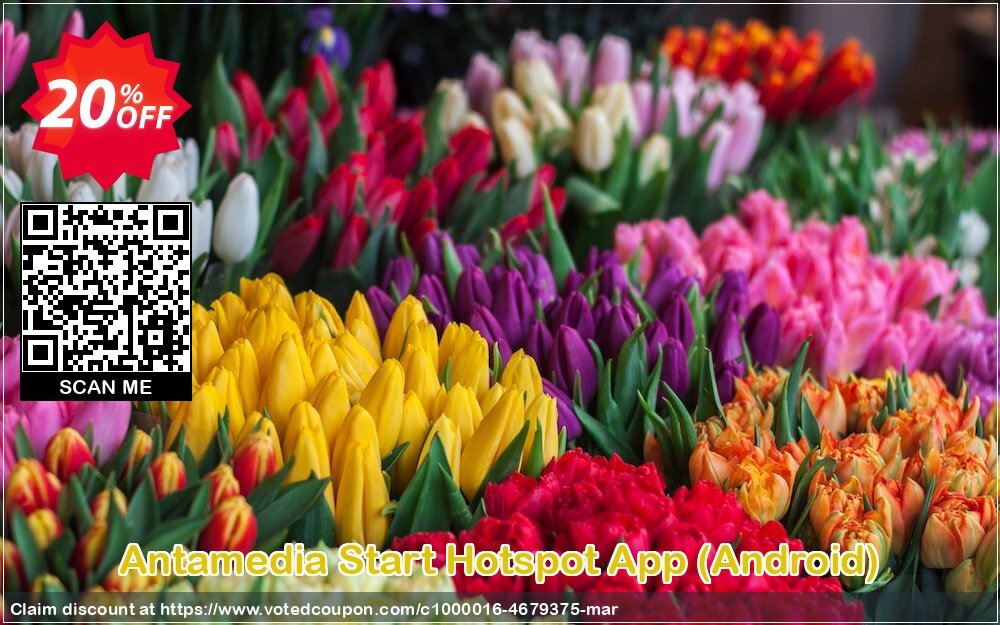 Antamedia Start Hotspot App, Android  Coupon Code May 2024, 20% OFF - VotedCoupon