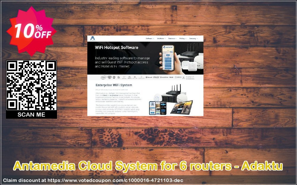 Antamedia Cloud System for 6 routers - Adaktu Coupon, discount Cloud System for 6 routers - Adaktu marvelous promo code 2023. Promotion: marvelous promo code of Cloud System for 6 routers - Adaktu 2023