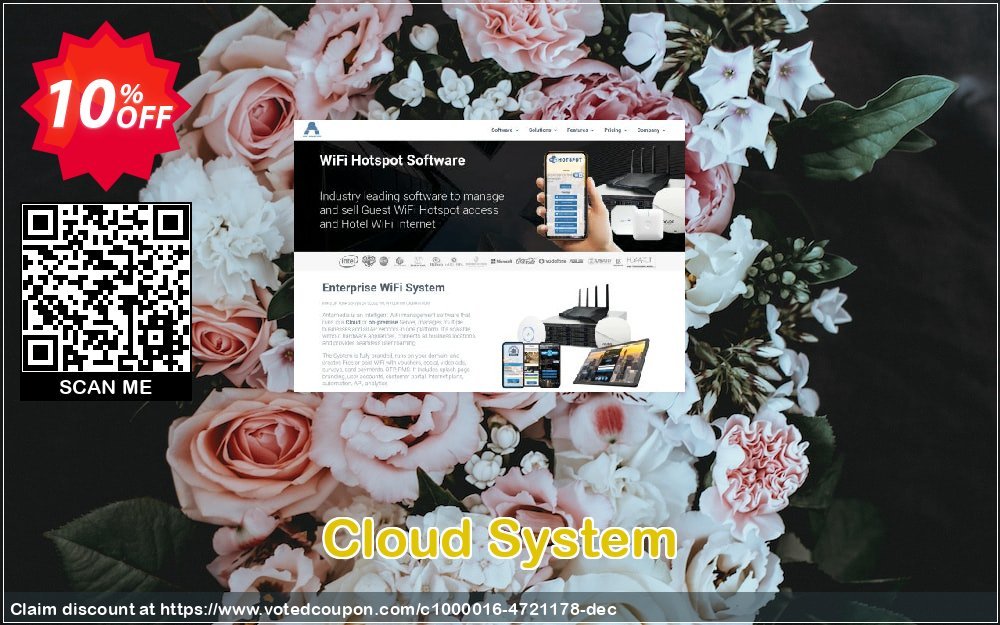 Cloud System Coupon, discount Cloud System best offer code 2024. Promotion: best offer code of Cloud System 2024