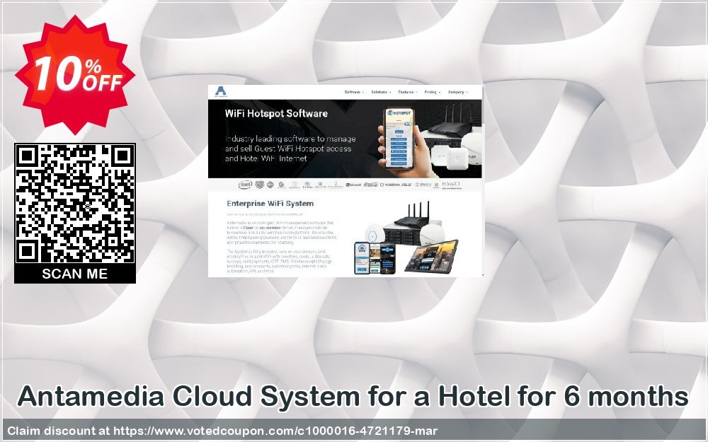 Antamedia Cloud System for a Hotel for 6 months Coupon Code Apr 2024, 10% OFF - VotedCoupon