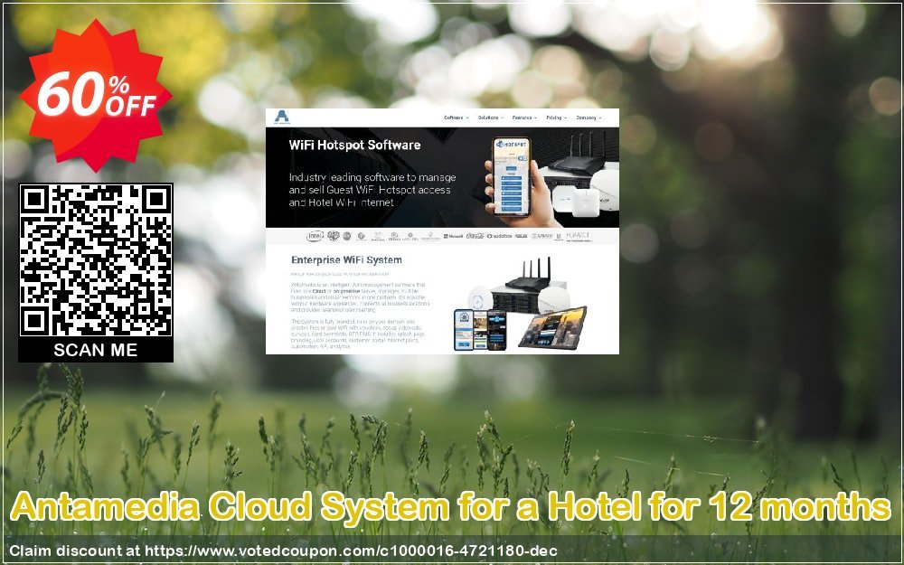 Antamedia Cloud System for a Hotel for 12 months Coupon Code Apr 2024, 60% OFF - VotedCoupon