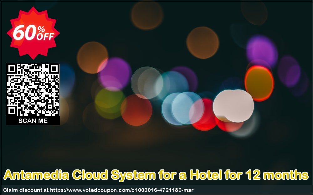 Antamedia Cloud System for a Hotel for 12 months Coupon Code Apr 2024, 60% OFF - VotedCoupon