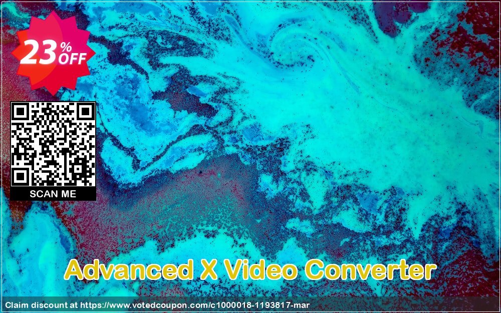 Advanced X Video Converter Coupon, discount Advanced X Video Converter stirring promo code 2024. Promotion: stirring promo code of Advanced X Video Converter 2024