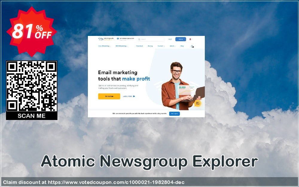 Atomic Newsgroup Explorer Coupon, discount Atomic Newsgroup Explorer wonderful sales code 2023. Promotion: wonderful sales code of Atomic Newsgroup Explorer 2023