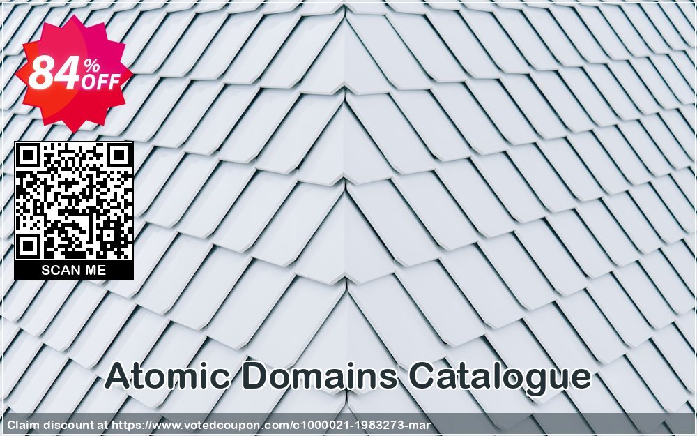 Atomic Domains Catalogue Coupon Code Apr 2024, 84% OFF - VotedCoupon