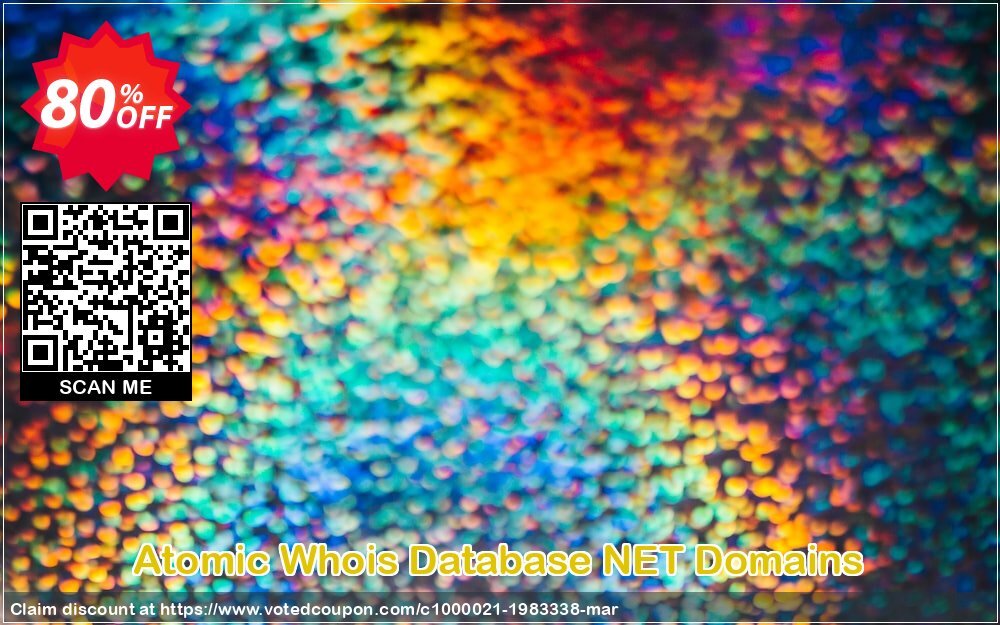 Atomic Whois Database NET Domains Coupon Code Apr 2024, 80% OFF - VotedCoupon