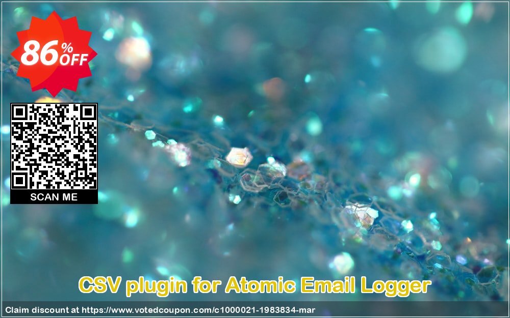 CSV plugin for Atomic Email Logger Coupon, discount CSV plugin for Atomic Email Logger big deals code 2024. Promotion: big deals code of CSV plugin for Atomic Email Logger 2024