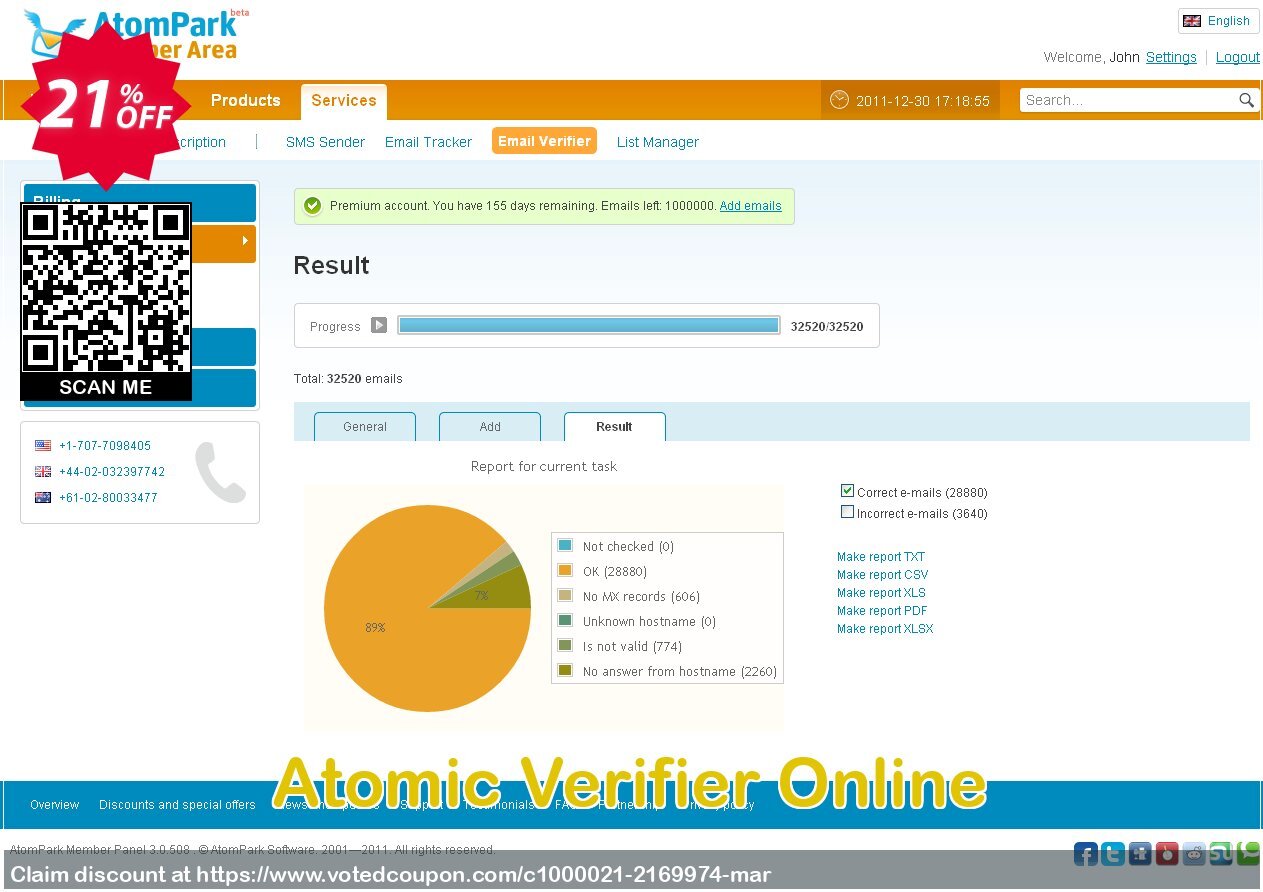 Atomic Verifier Online Coupon Code Apr 2024, 21% OFF - VotedCoupon