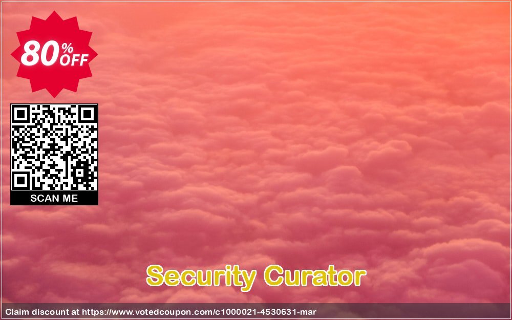 Security Curator Coupon, discount Security Curator stunning offer code 2024. Promotion: stunning offer code of Security Curator 2024