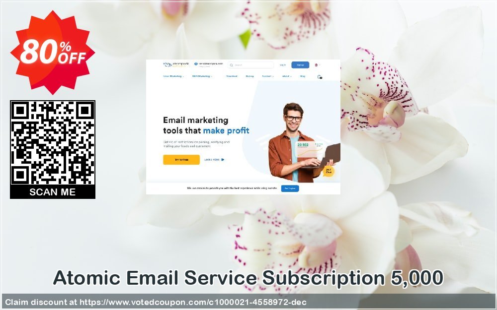 Atomic Email Service Subscription 5,000 Coupon, discount Email Service Subscription 5000 formidable sales code 2023. Promotion: formidable sales code of Email Service Subscription 5000 2023