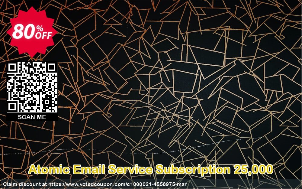 Atomic Email Service Subscription 25,000 Coupon, discount Email Service Subscription 25000 excellent discount code 2024. Promotion: excellent discount code of Email Service Subscription 25000 2024