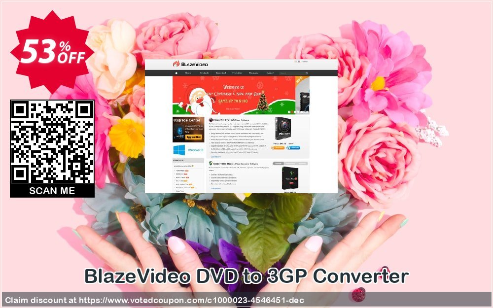 BlazeVideo DVD to 3GP Converter Coupon, discount Save 50% Off. Promotion: exclusive offer code of BlazeVideo DVD to 3GP Converter 2023