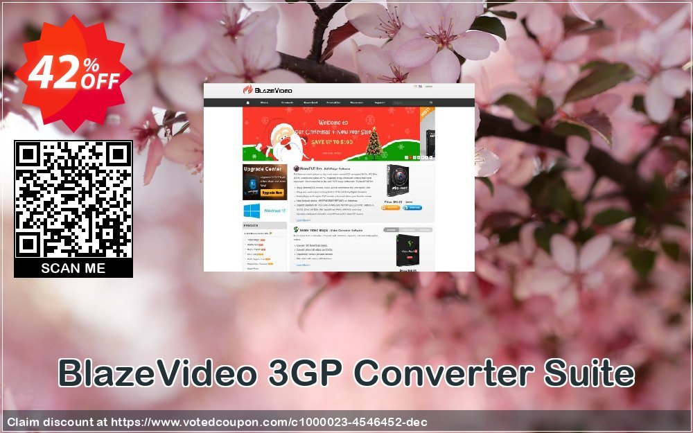 BlazeVideo 3GP Converter Suite Coupon, discount Save 42% Off. Promotion: awesome discount code of BlazeVideo 3GP Converter Suite 2023