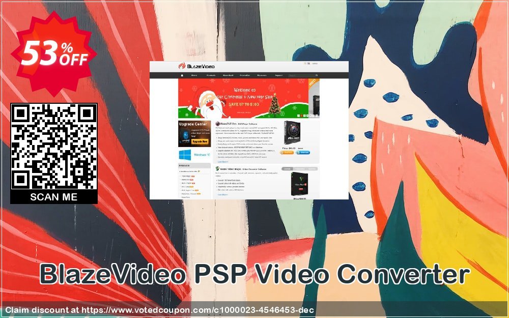 BlazeVideo PSP Video Converter Coupon, discount Save 50% Off. Promotion: wonderful promo code of BlazeVideo PSP Video Converter 2023