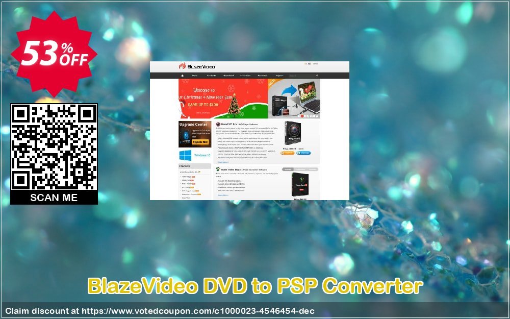 BlazeVideo DVD to PSP Converter Coupon Code May 2024, 53% OFF - VotedCoupon