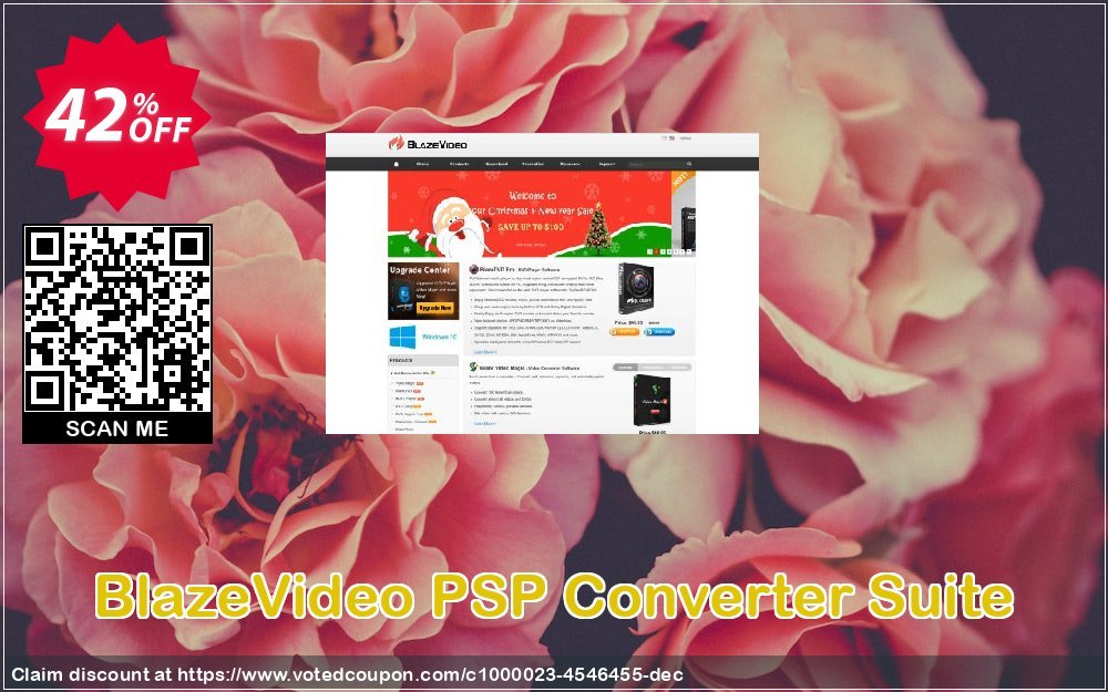 BlazeVideo PSP Converter Suite Coupon, discount Save 42% Off. Promotion: stunning promotions code of BlazeVideo PSP Converter Suite 2023
