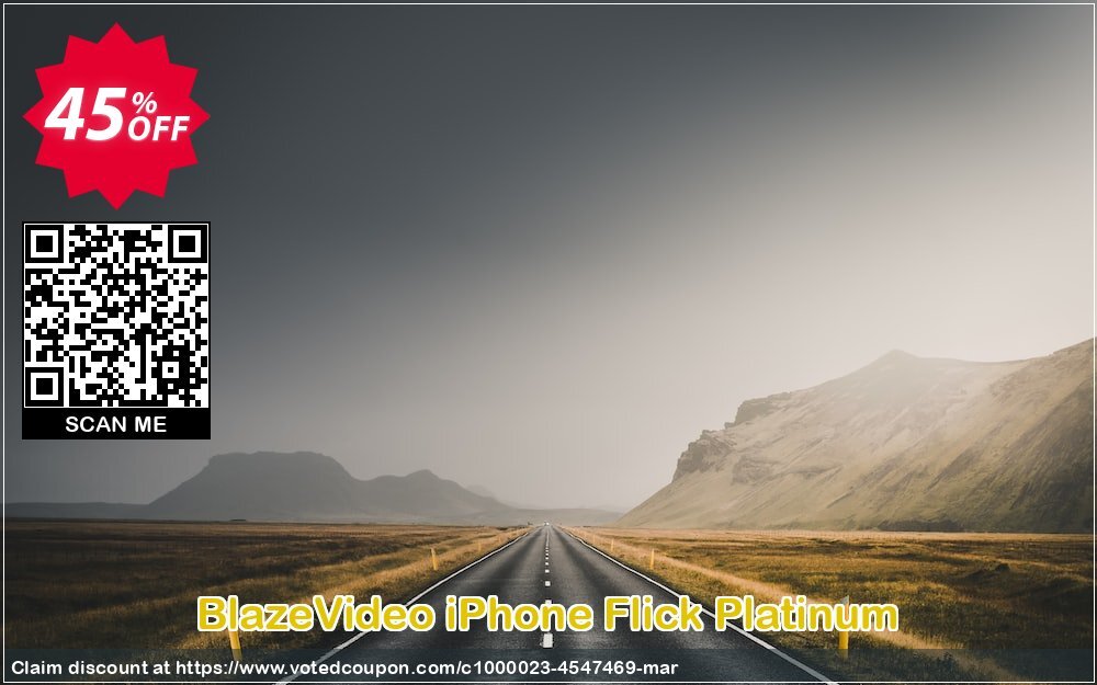 BlazeVideo iPhone Flick Platinum Coupon Code Apr 2024, 45% OFF - VotedCoupon