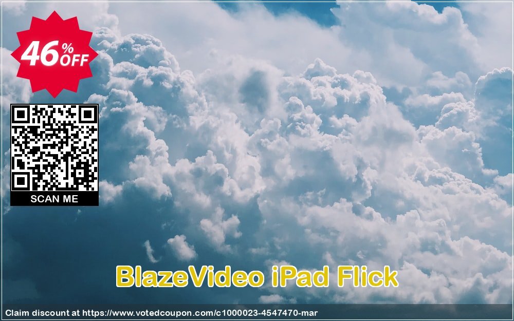 BlazeVideo iPad Flick Coupon Code May 2024, 46% OFF - VotedCoupon