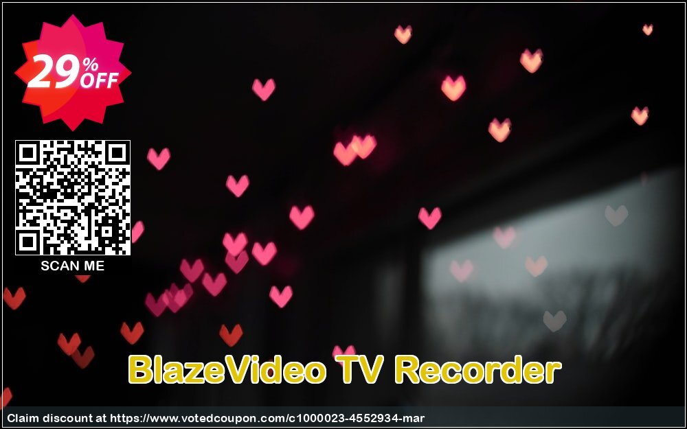 BlazeVideo TV Recorder Coupon, discount Holiday Discount: $20 OFF. Promotion: big discount code of BlazeVideo TV Recorder 2024