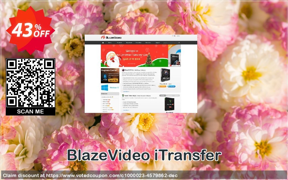 BlazeVideo iTransfer Coupon, discount Save 42% Off. Promotion: awful offer code of BlazeVideo iTransfer 2023