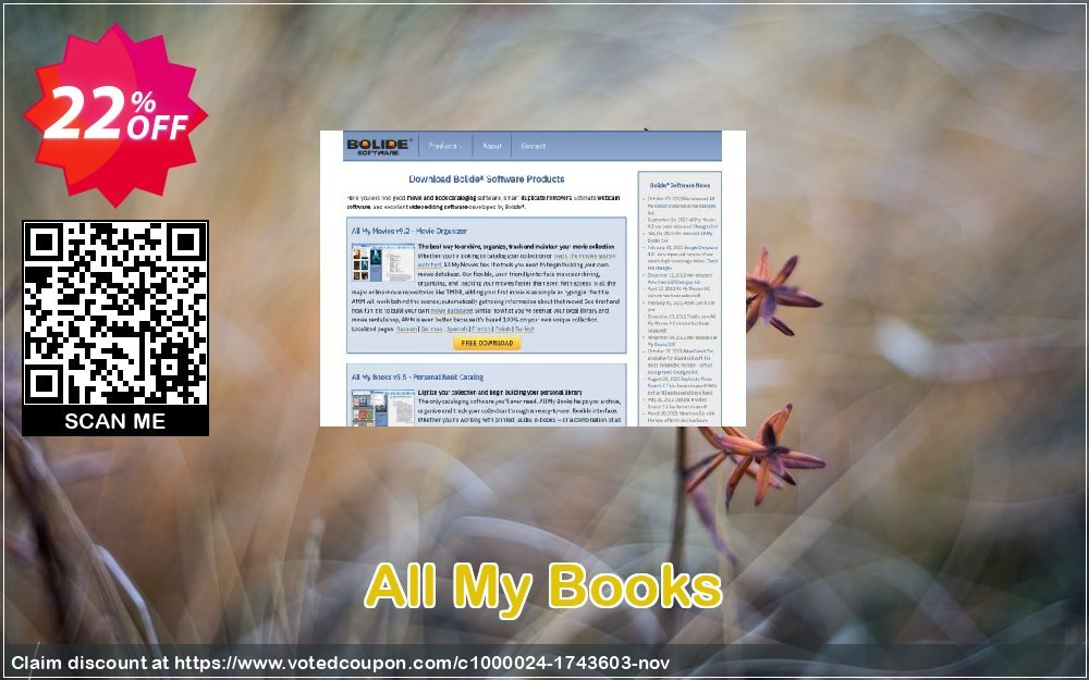 All My Books Coupon, discount ANTIVIRUS OFFER. Promotion: awesome discount code of All My Books 2023