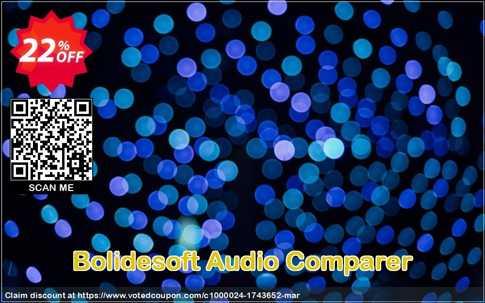 Bolidesoft Audio Comparer Coupon, discount ANTIVIRUS OFFER. Promotion: stunning discount code of Audio Comparer 2024