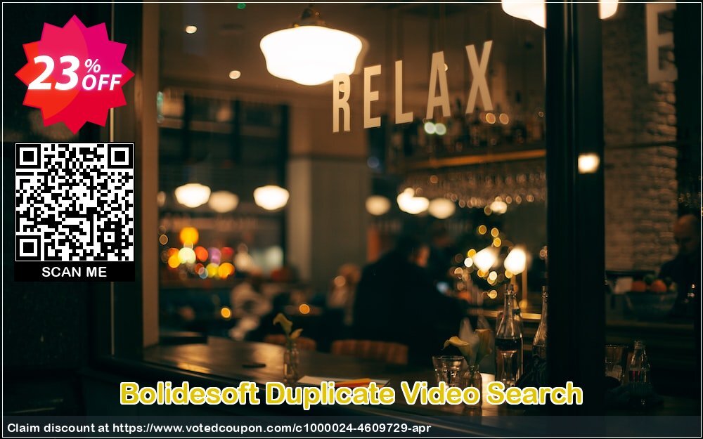 Bolidesoft Duplicate Video Search voted-on promotion codes