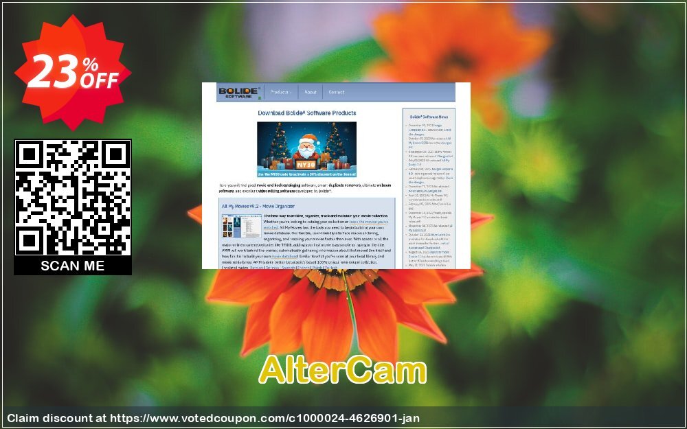 AlterCam Coupon, discount ANTIVIRUS OFFER. Promotion: best deals code of AlterCam 2023