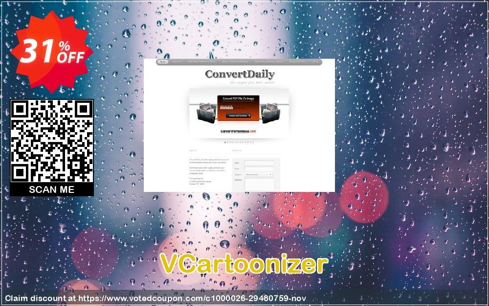 VCartoonizer Coupon, discount VCartoonizer For PC Fearsome promo code 2024. Promotion: Fearsome promo code of VCartoonizer For PC 2024