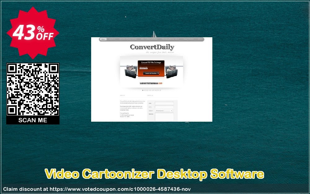 Video Cartoonizer Desktop Software Coupon, discount Video Cartoonizer Desktop Software awesome promo code 2023. Promotion: awesome promo code of Video Cartoonizer Desktop Software 2023