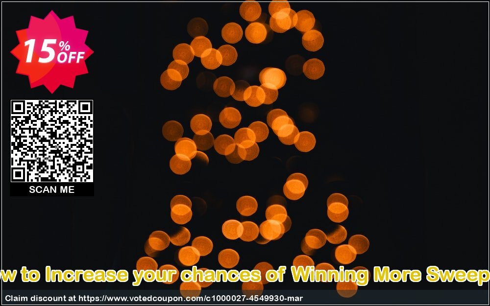 Strategy Guide - How to Increase your chances of Winning More Sweepstakes, More Often! Coupon, discount Strategy Guide - How to Increase your chances of Winning More Sweepstakes, More Often! impressive promo code 2024. Promotion: impressive promo code of Strategy Guide - How to Increase your chances of Winning More Sweepstakes, More Often! 2024