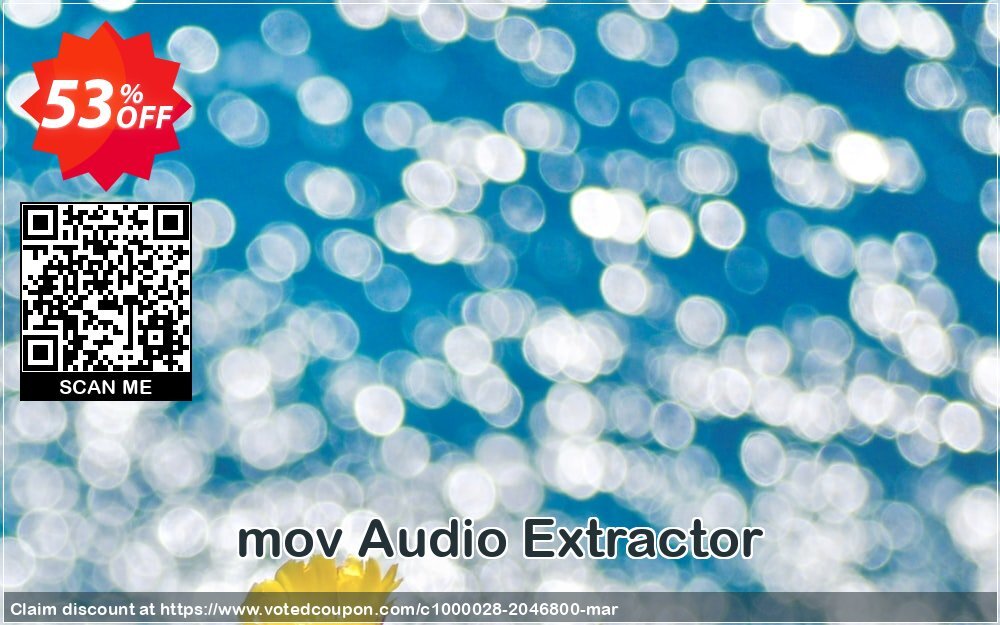 mov Audio Extractor Coupon, discount mov Audio Extractor excellent offer code 2024. Promotion: excellent offer code of mov Audio Extractor 2024