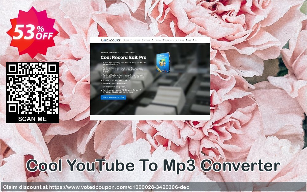 Cool YouTube To Mp3 Converter Coupon, discount Cool YouTube To Mp3 Converter stunning discount code 2023. Promotion: stunning discount code of Cool YouTube To Mp3 Converter 2023